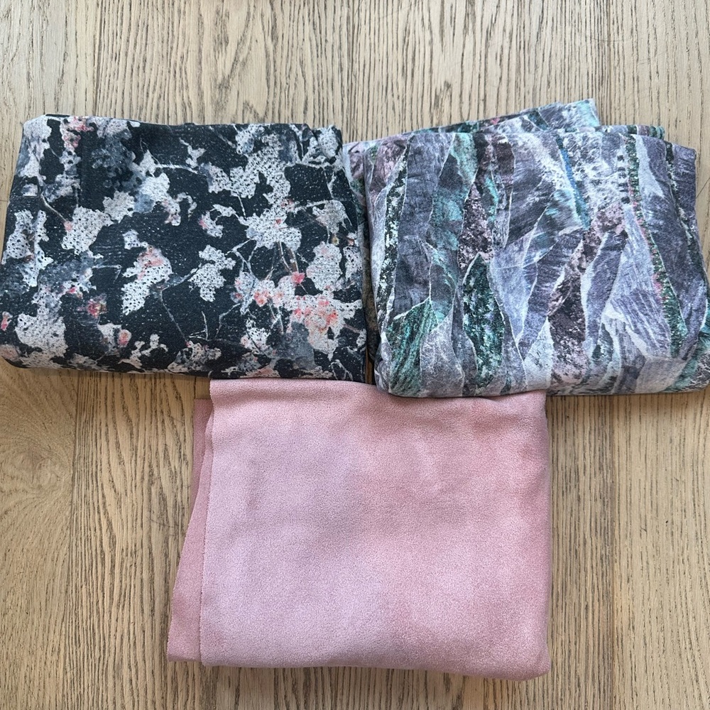 Floral and Abstract Yoga Mat Towels